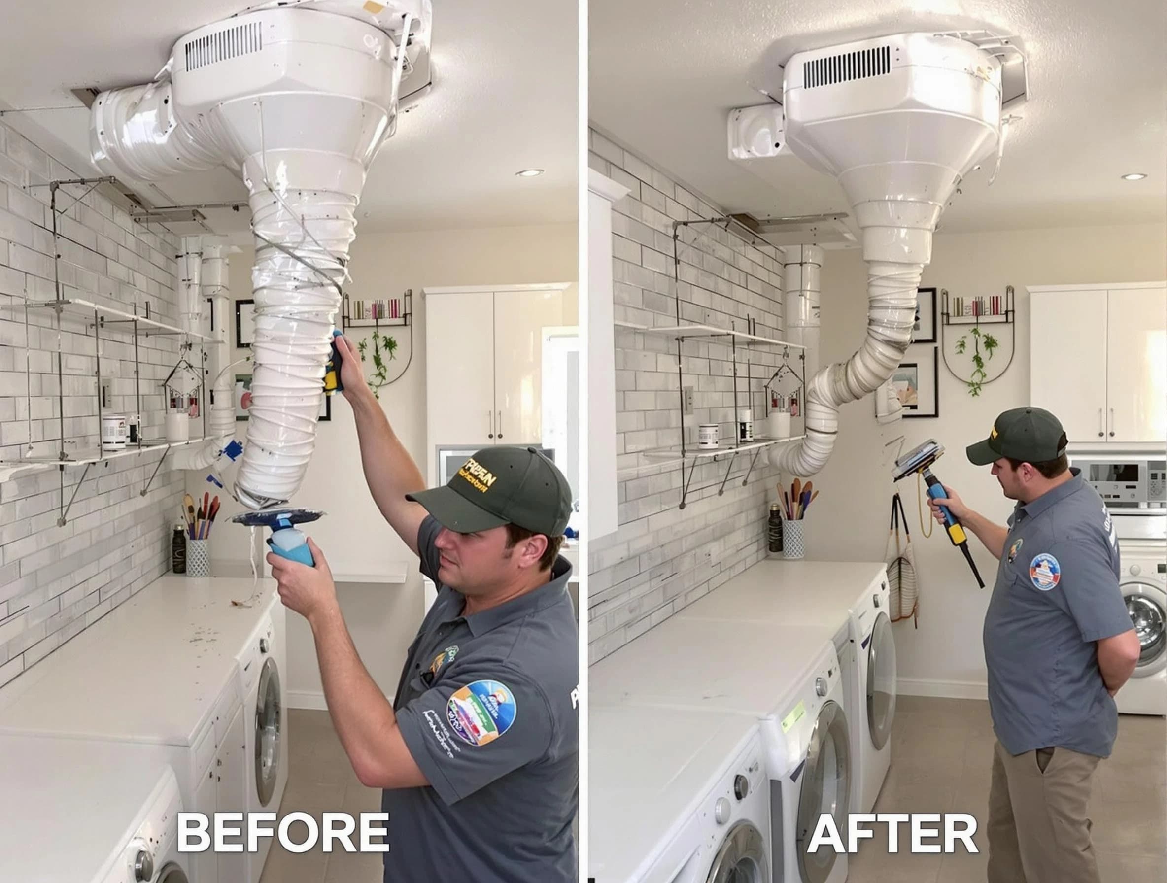 Professional dryer exhaust vent cleaning by Sheridan Dryer Vent Cleaning in Sheridan