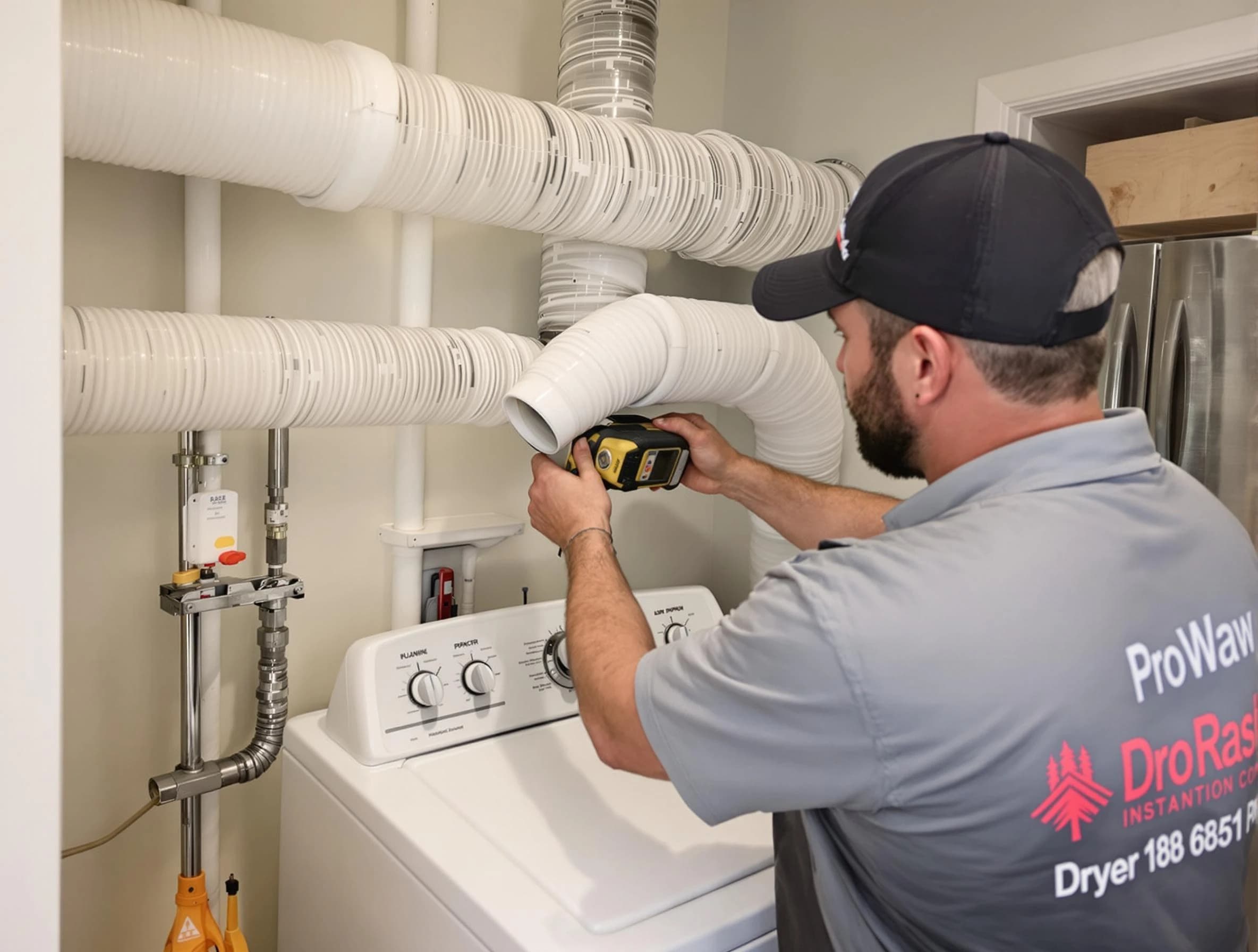 Professional dryer vent hose installation by Sheridan Dryer Vent Cleaning in Sheridan