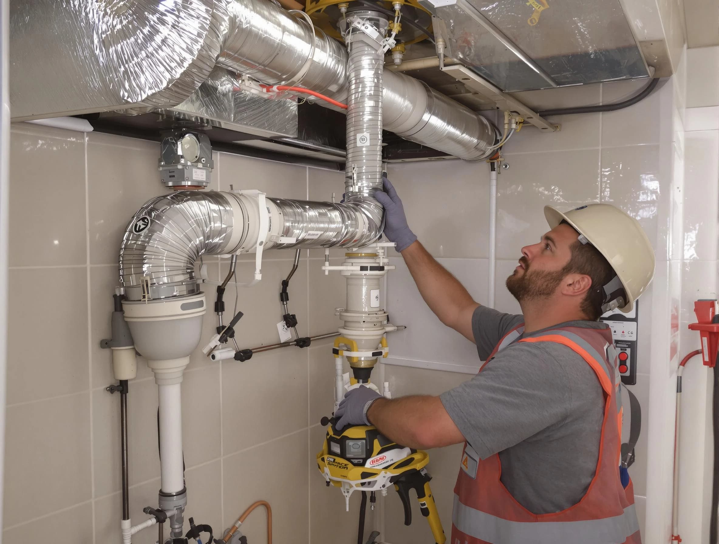 Sheridan Dryer Vent Cleaning expert performing professional dryer vent repair and installation in Sheridan