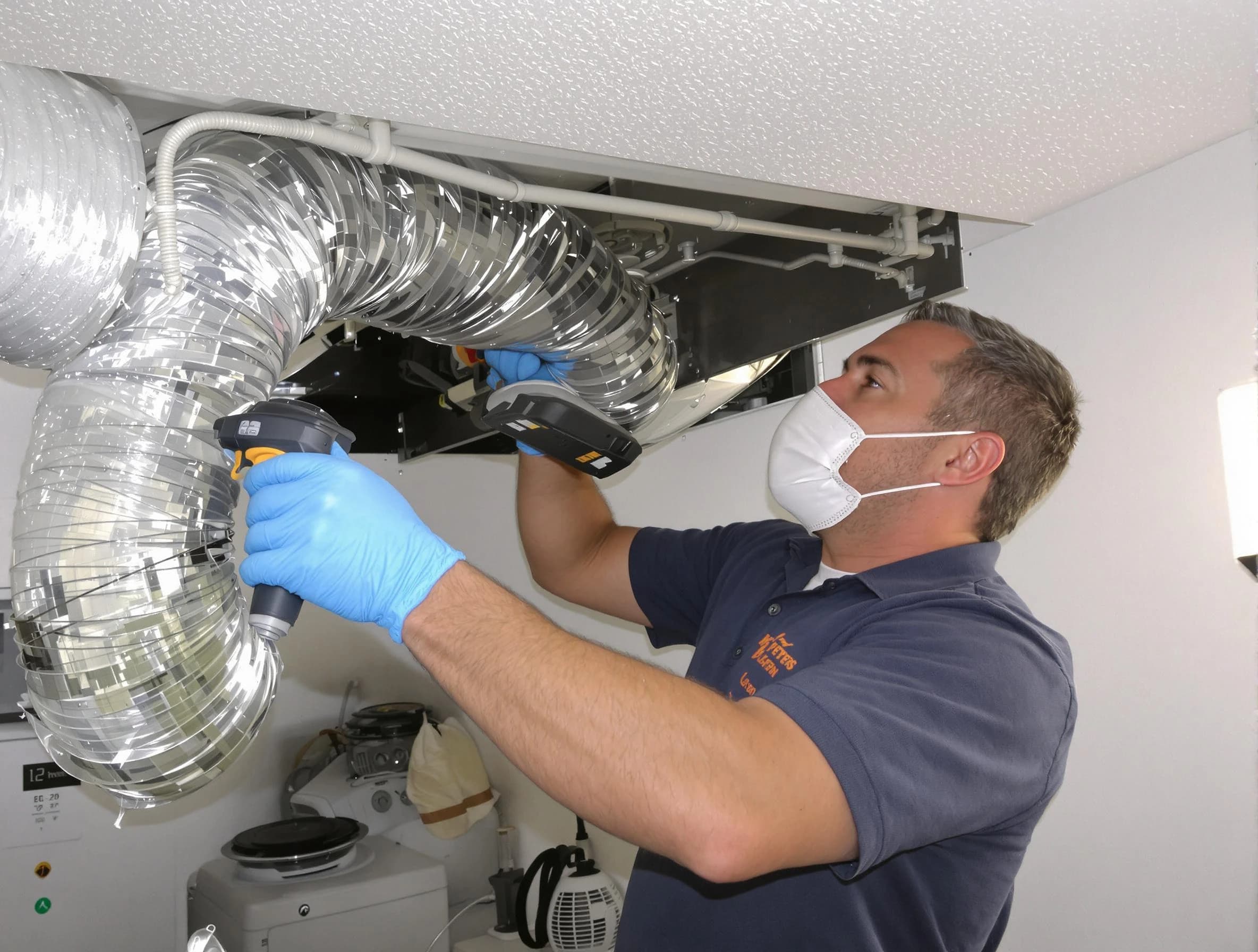 Sheridan Dryer Vent Cleaning professional performing thorough residential dryer vent cleaning in Sheridan
