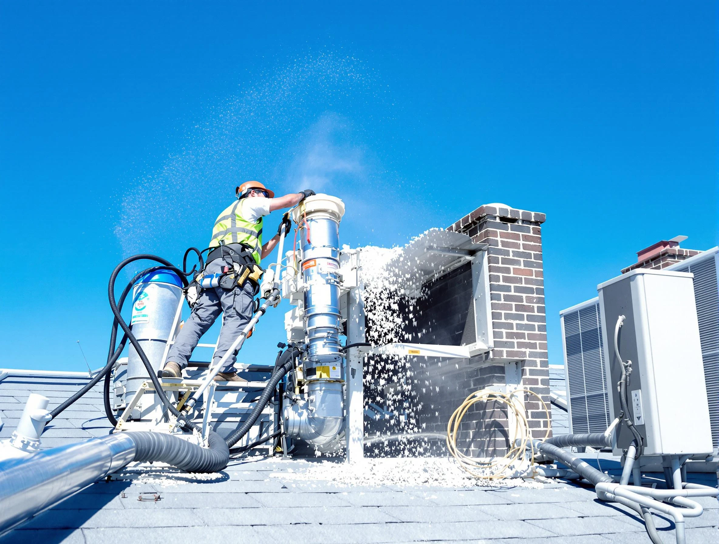 Expert roof dryer vent cleaning by Sheridan Dryer Vent Cleaning in Sheridan