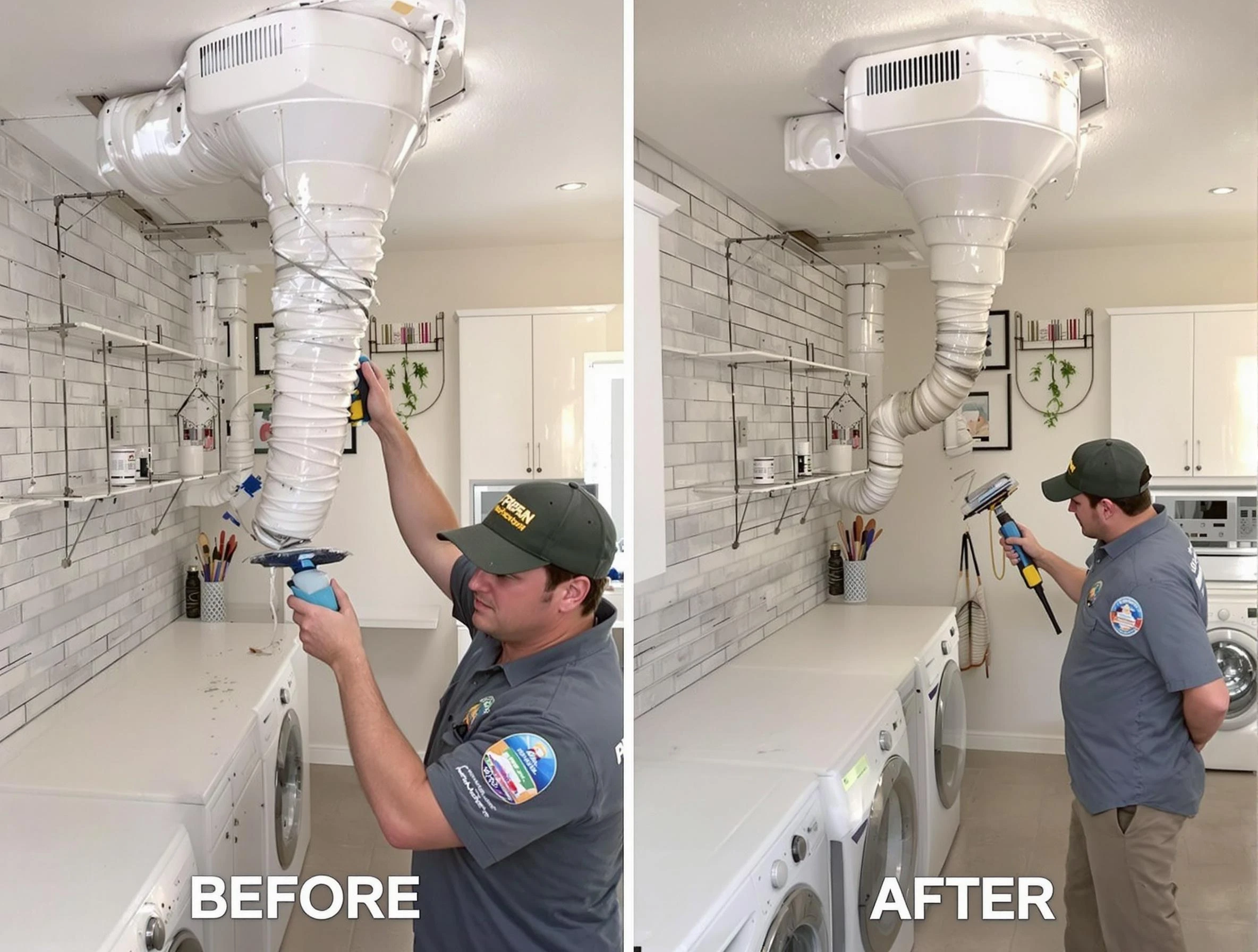 Professional dryer exhaust vent cleaning by Sheridan Dryer Vent Cleaning in Sheridan