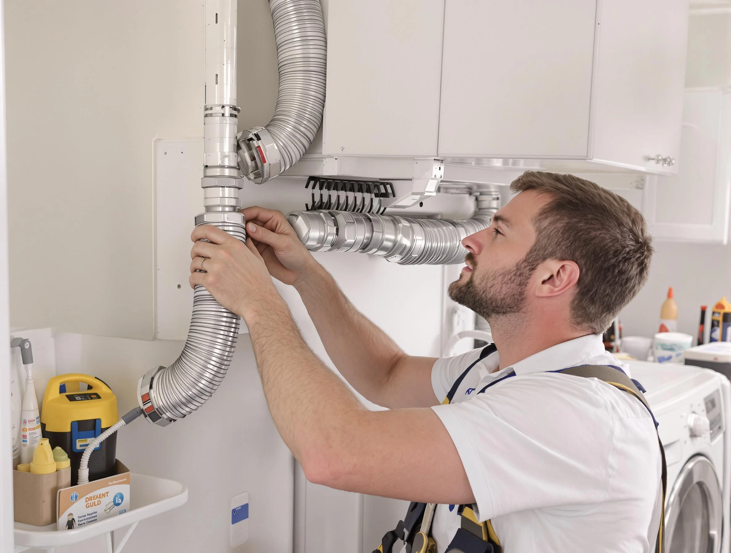 Professional dryer vent repair and installation by Sheridan Dryer Vent Cleaning in Sheridan